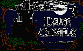 Dark Castle title screen for Atari ST